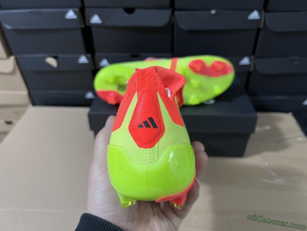 Adidas Predator Elite Foldover Tongue FG Firm Ground Soccer Cleats - Yellow/Black/Red