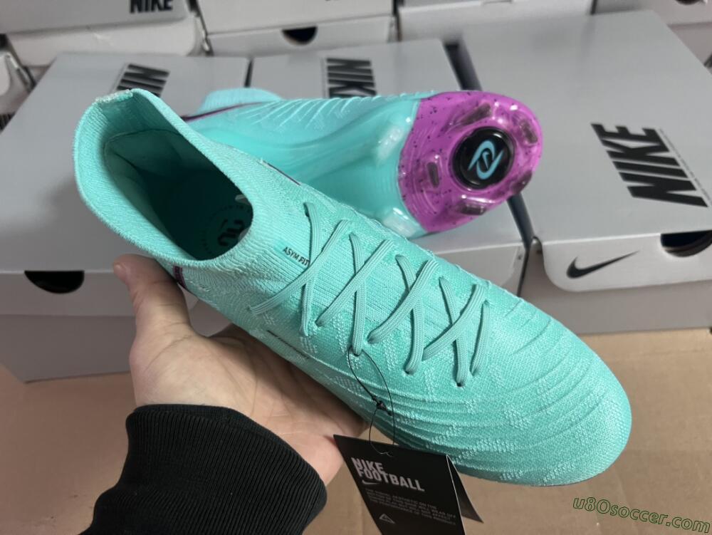 Nike Phantom Luna Elite FG Firm Ground Soccer Cleats - Blue/Black/Purple