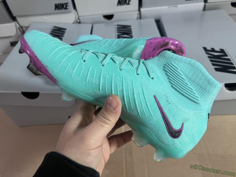 Nike Phantom Luna Elite FG Firm Ground Soccer Cleats - Blue/Black/Purple