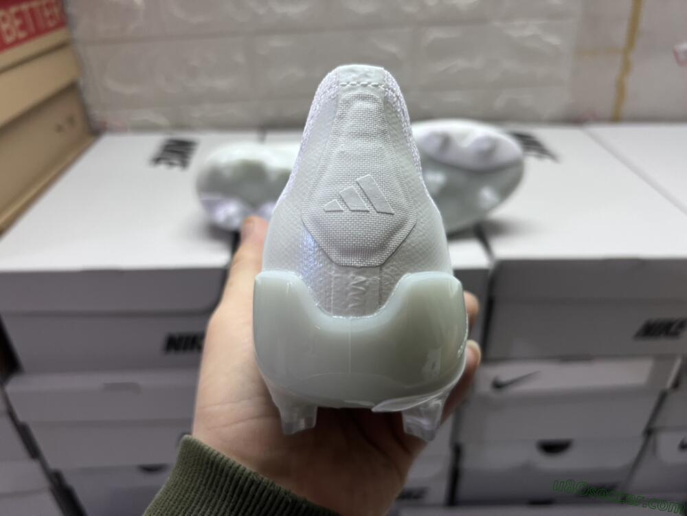 Adidas Predator Accuracy.1 FG Firm Ground Soccer Cleats - White/Beige