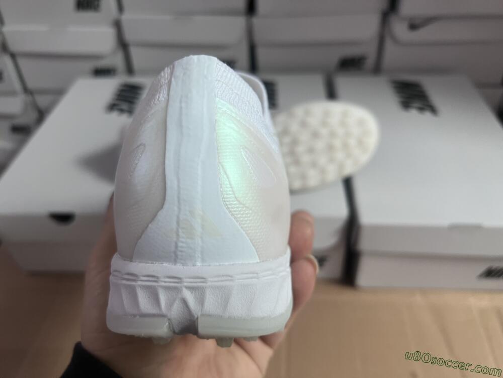 Adidas X Crazyfast.1 TF Artificial Turf Soccer Shoes - White/Silver