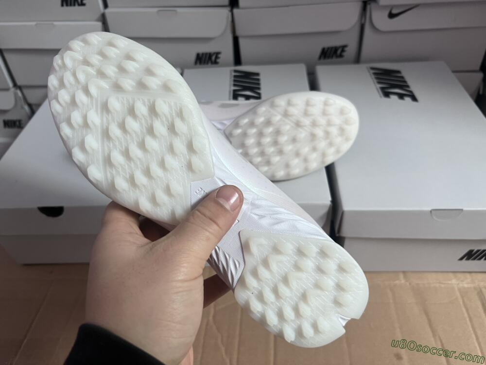 Adidas X Crazyfast.1 TF Artificial Turf Soccer Shoes - White/Silver