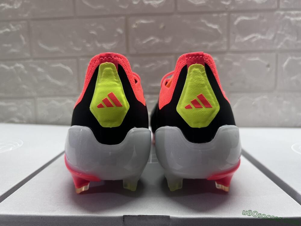 Adidas Predator Accuracy.1 FG Firm Ground Soccer Cleats - Black/White/Red