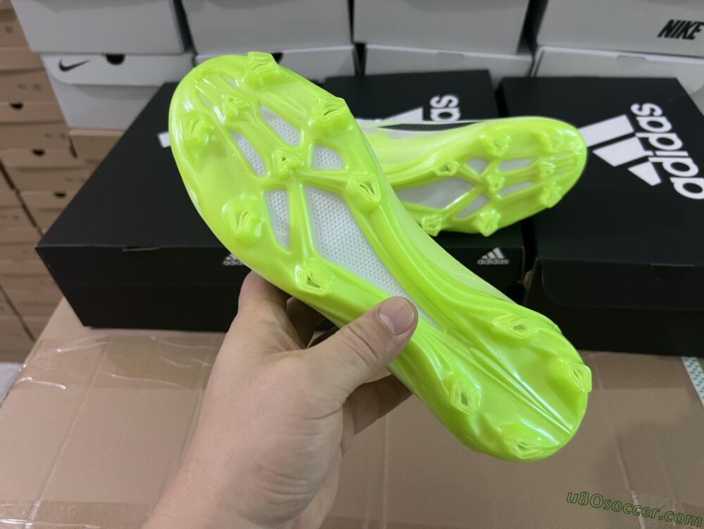 Adidas X Crazyfast.1 Messi FG Firm Ground Soccer Cleats - Green/Black/White