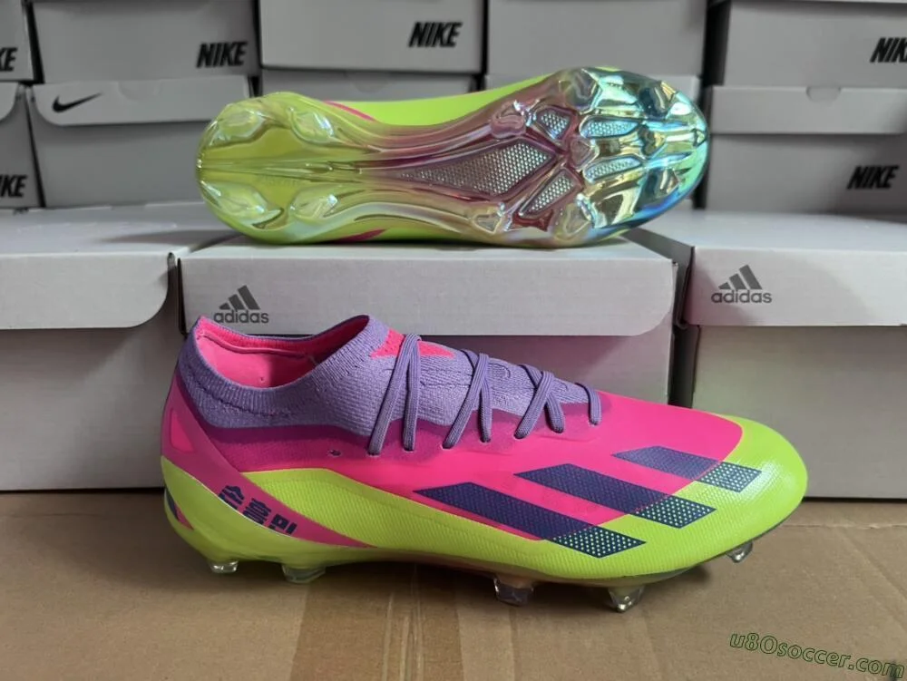 2022 World Cup FG Soccer Cleats in Pink, Purple, Blue