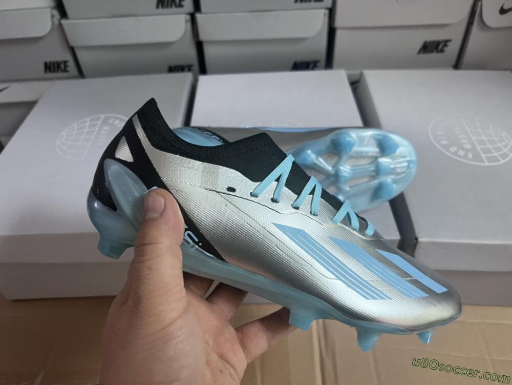 FG Firm Ground Soccer Cleats in Grey, Blue, and Black - Shop