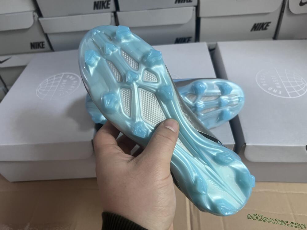 Adidas X Speedportal.1 FG Firm Ground Soccer Cleats - Grey/Blue/Black