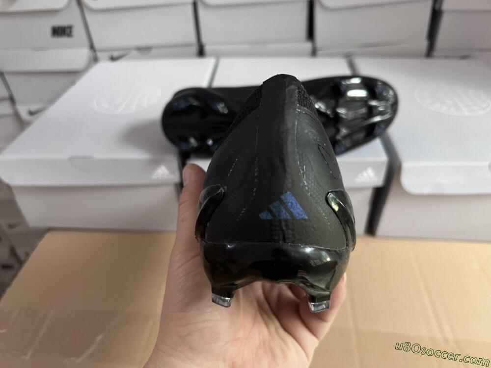 Adidas X Crazyfast.1 FG Firm Ground Soccer Cleats - Black/Blue