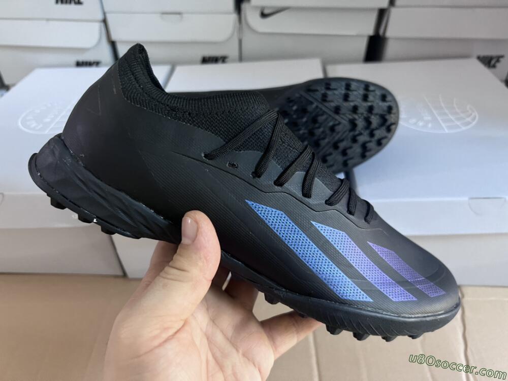 シューズ adidas X CRAZYFAST.1 TF adidas X Crazyfast.1 TF - White/Core Black/Lucid Lemon