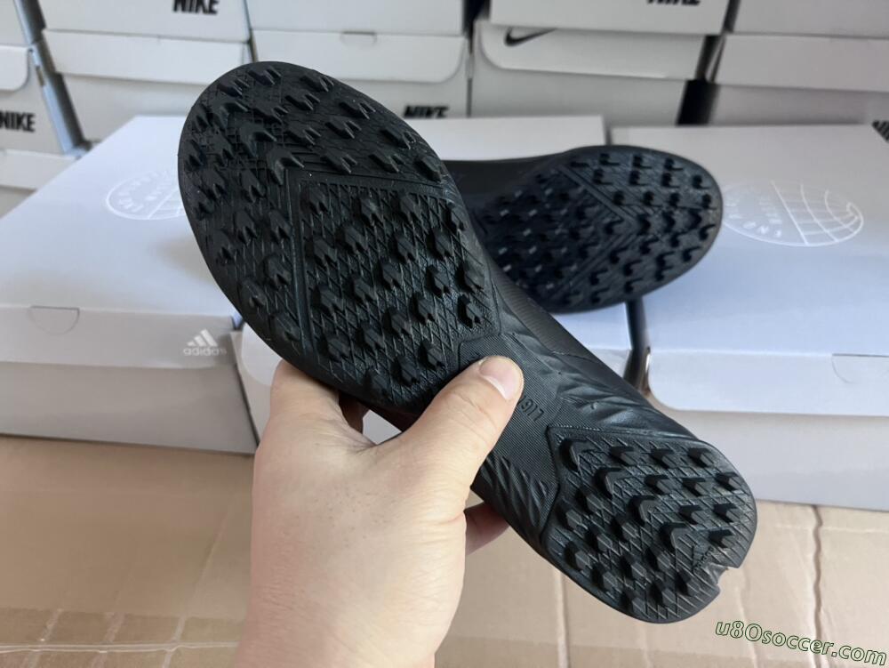 Adidas X Crazyfast.1 TF Artificial Turf Soccer Shoes - Black/Blue