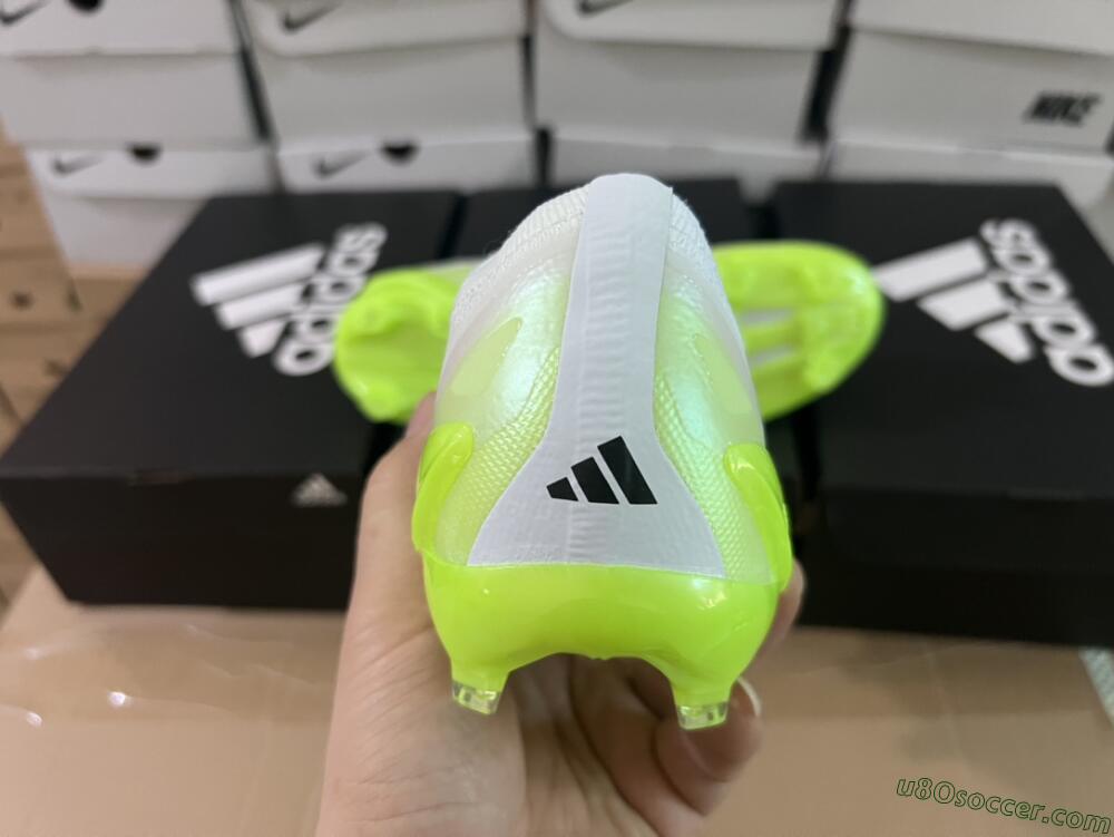 Adidas X Crazyfast.1 LL FG Firm Ground Soccer Cleats - Green/Black/White