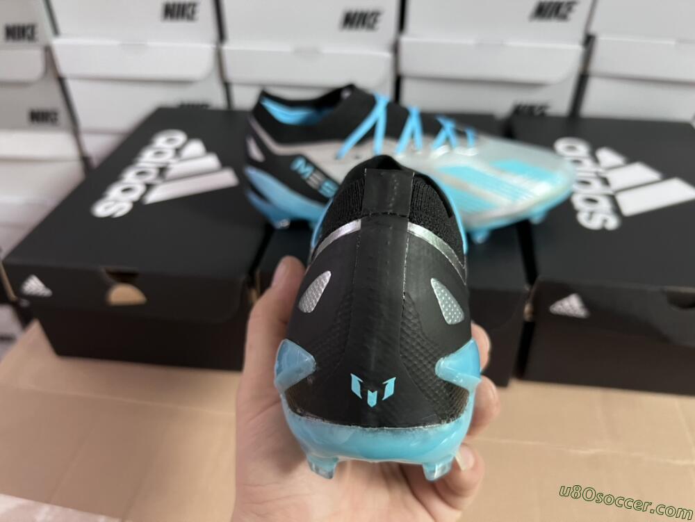 Adidas X Speedportal .1 2022 World Cup Boots FG Firm Ground Soccer Cleats - Silver/Blue/Black
