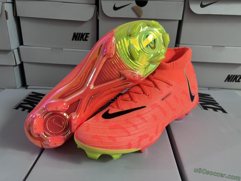 Nike Phantom Luna Elite FG Firm Ground Soccer Cleats - Orange/Black/Purple
