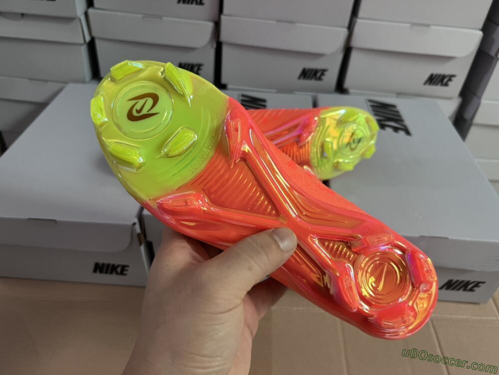 Nike Phantom Luna Elite FG Firm Ground Soccer Cleats - Orange/Black/Purple