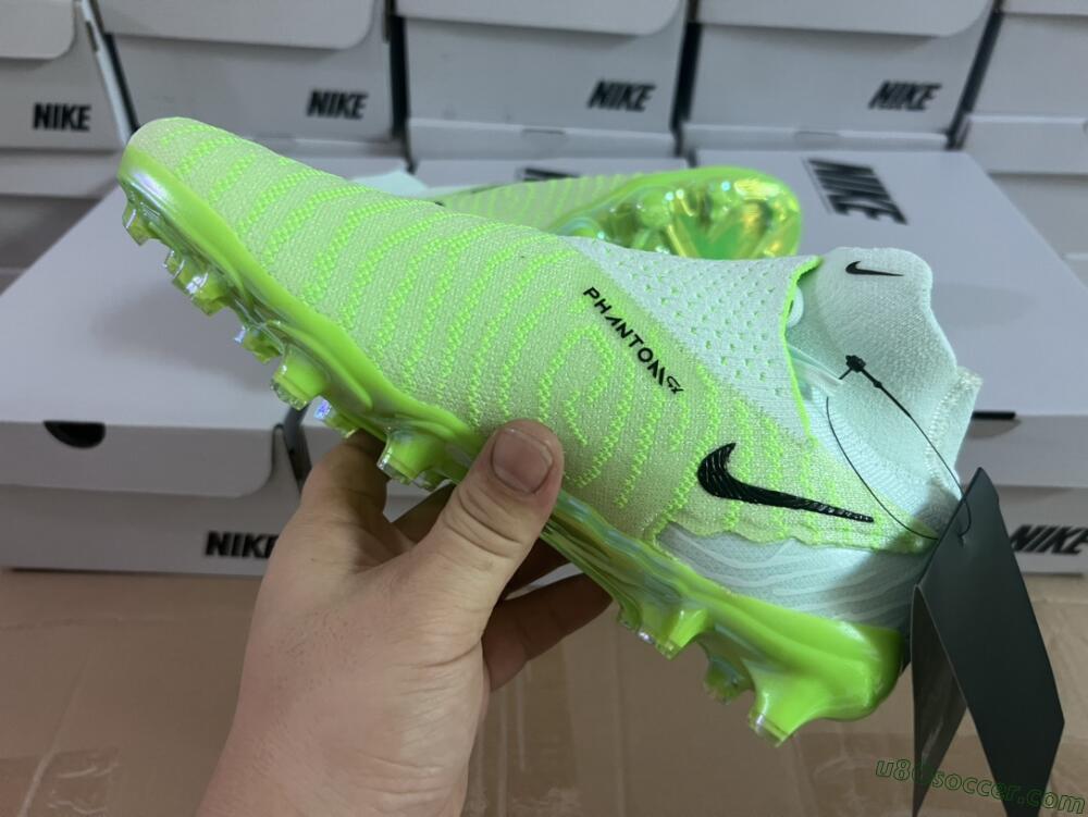 Nike Phantom GX DF Elite FG Firm Ground Soccer Cleats - Green/Black/Brown