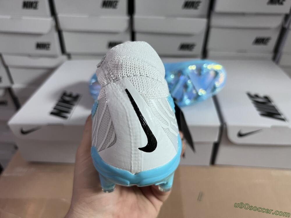 Nike Phantom GX Elite FG Firm Ground Soccer Cleats - Blue/Black/White