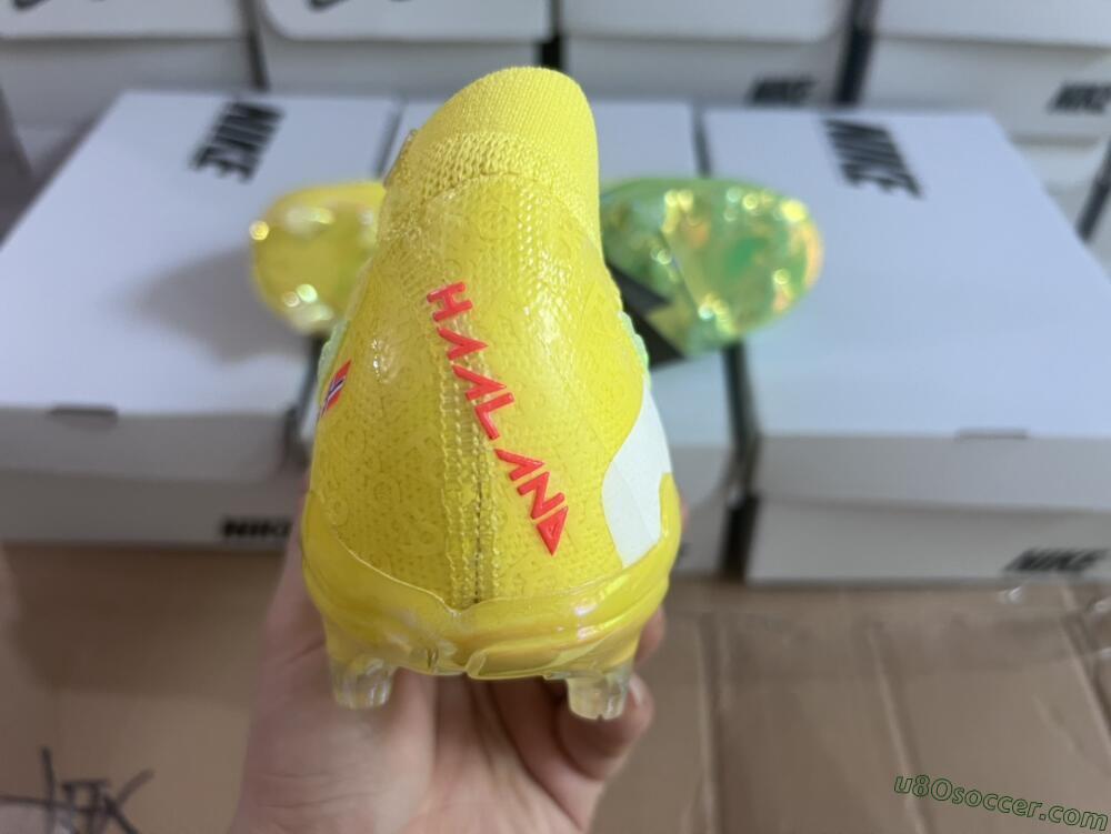 Nike Phantom GX Elite FG Firm Ground Soccer Cleats - Yellow/Green/Black/Red