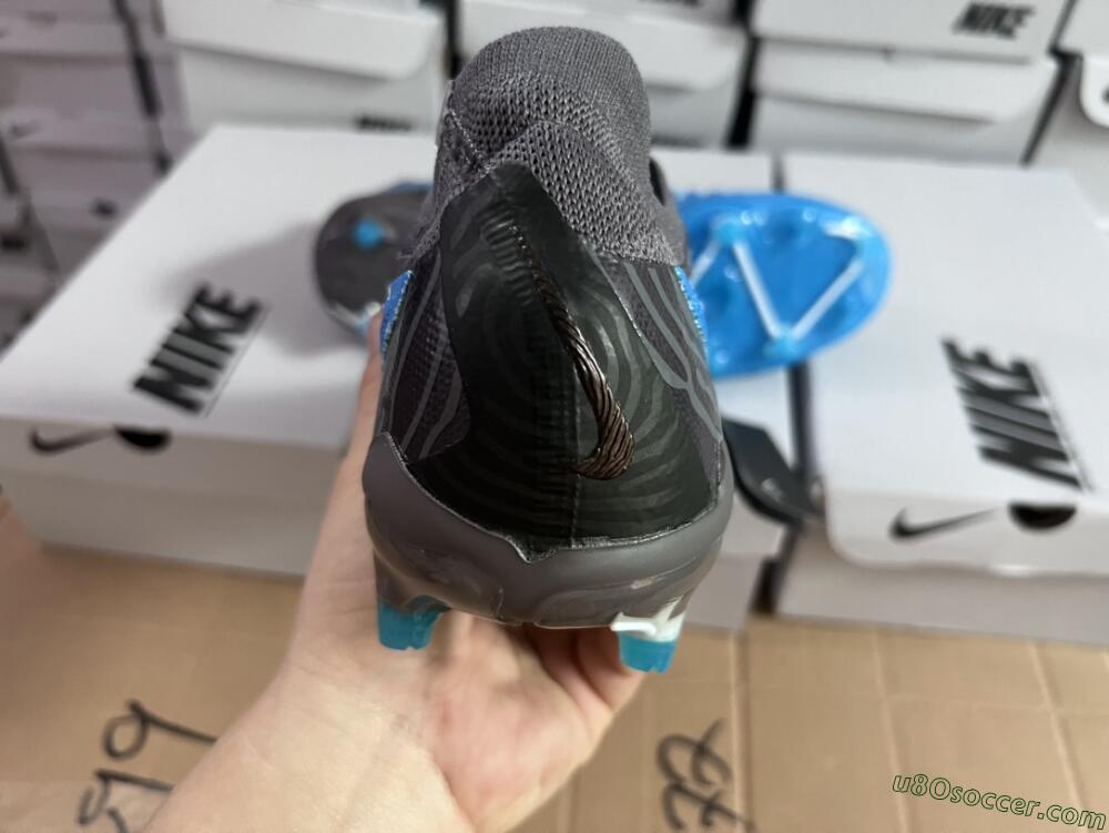 Nike Phantom GX Elite FG Firm Ground Soccer Cleats - Blue/White/Black