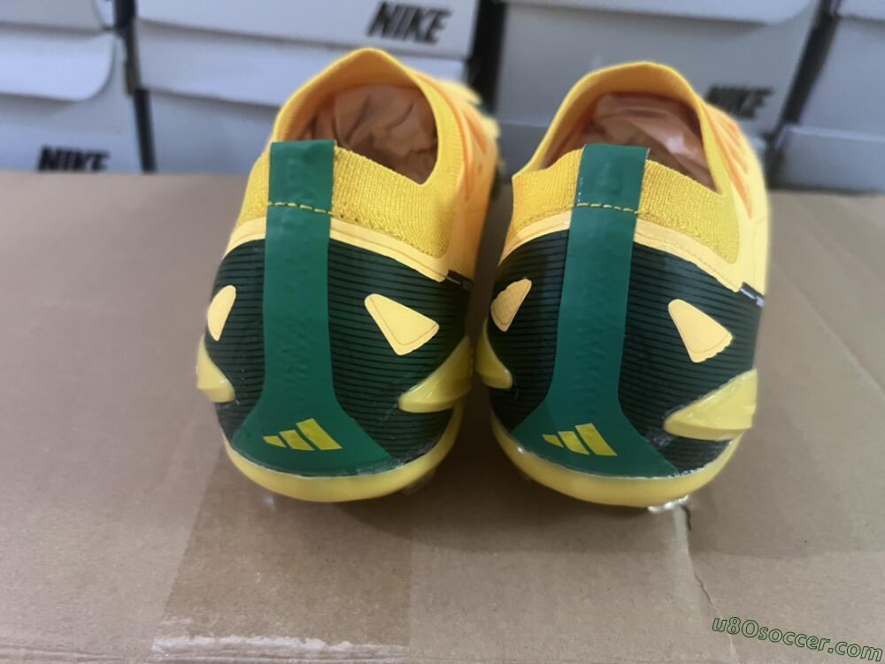 Adidas X Crazyfast.1 FG Firm Ground Soccer Cleats - Yellow/Green/Black