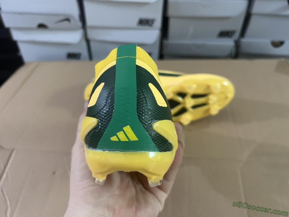 Adidas X Crazyfast.1 FG Firm Ground Soccer Cleats - Yellow/Green/Black