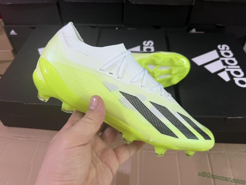 Adidas X Speedportal.1 FG Firm Ground Soccer Cleats - Green/Black/White