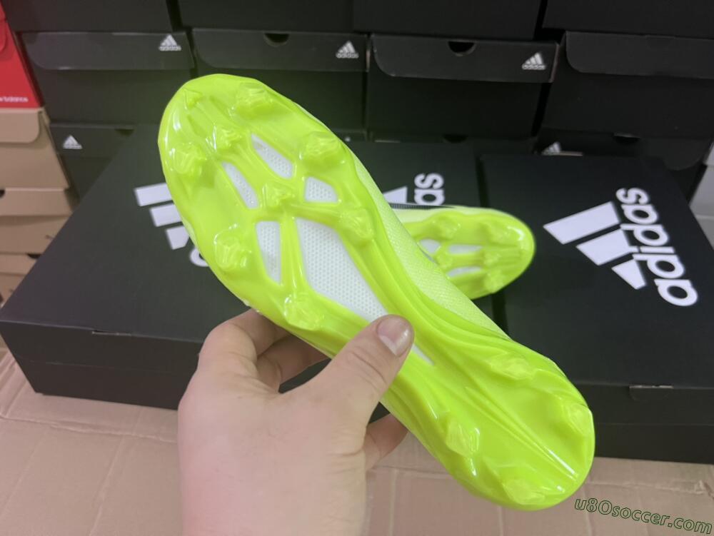 Adidas X Speedportal.1 FG Firm Ground Soccer Cleats - Green/Black/White