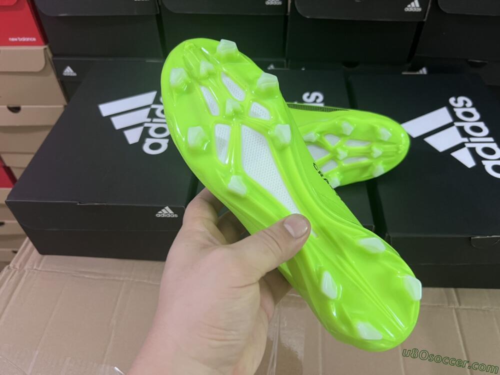 Adidas X Crazyfast.1 FG Firm Ground Soccer Cleats - Green/Black