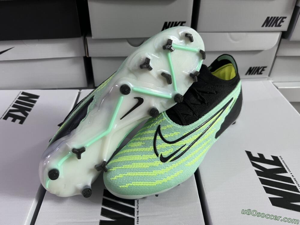 Nike Phantom GX Elite FG Firm Ground Soccer Cleats - Green/Black