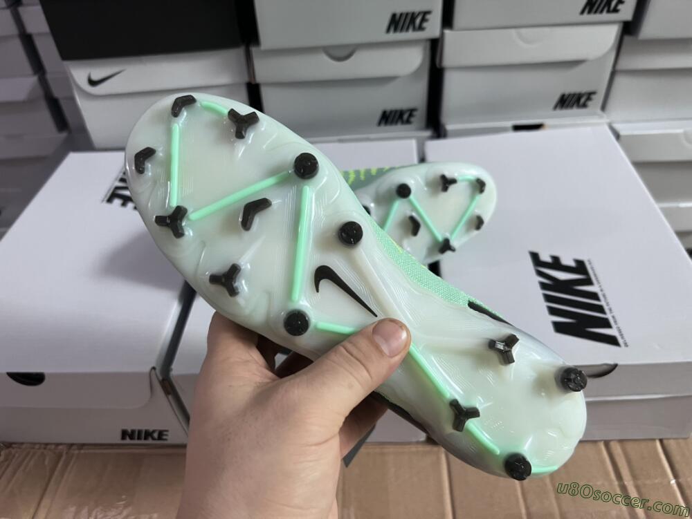 Nike Phantom GX Elite FG Firm Ground Soccer Cleats - Green/Black