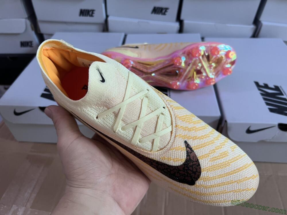 Nike Phantom GX Elite FG Firm Ground Soccer Cleats - Orange/Black