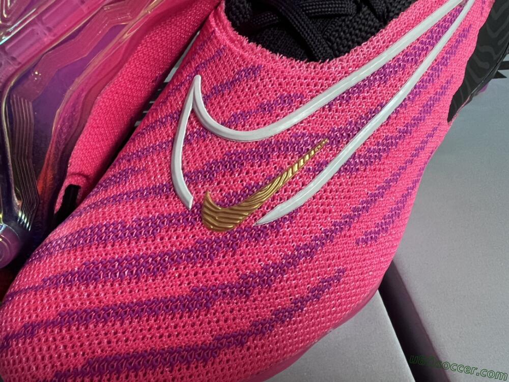 Nike Phantom GX Elite AG Artificial Grass Soccer Cleats - Pink/White/Black