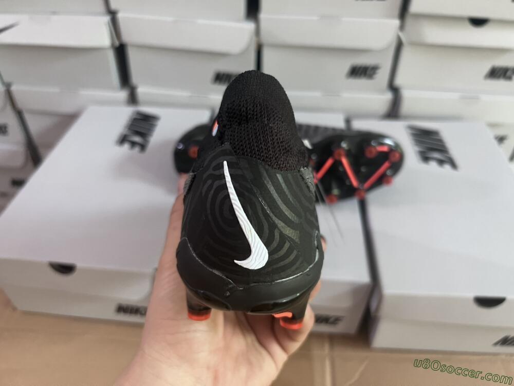 Nike Phantom GX Elite AG Artificial Grass Soccer Cleats - Black/Grey