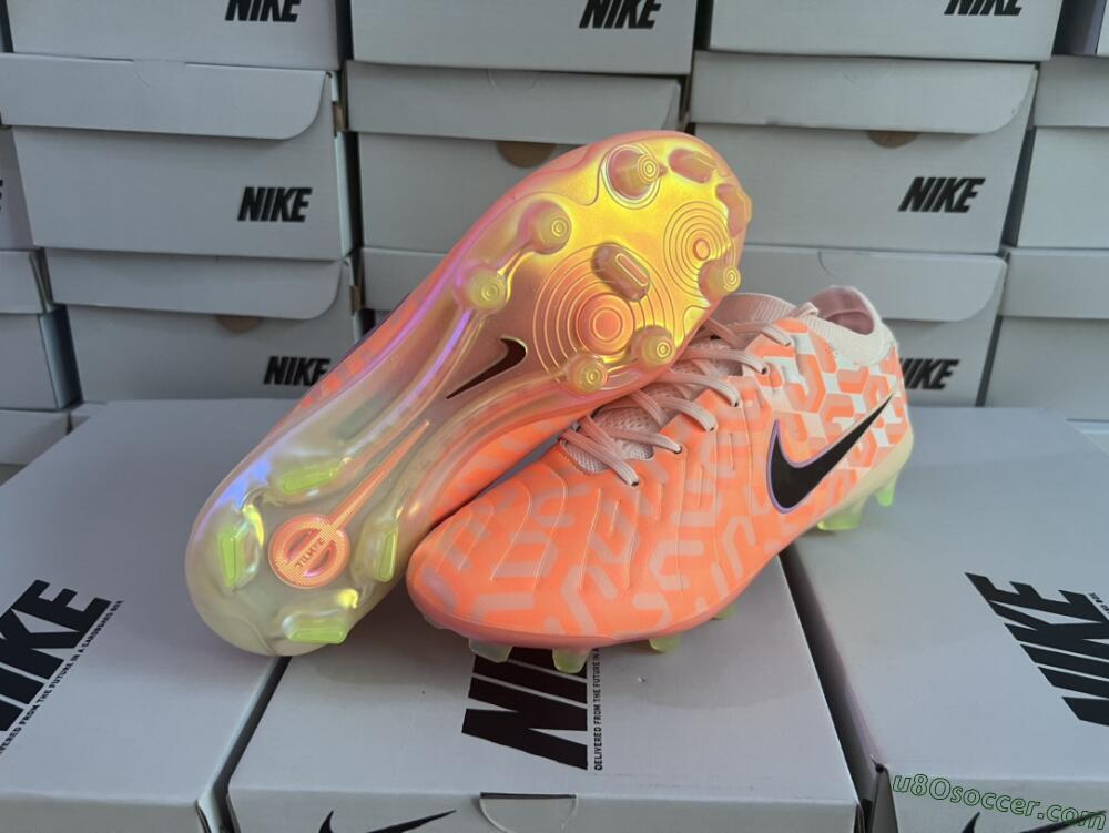 Nike Tiempo Legend 10 Elite FG Firm Ground Soccer Cleats - Pink/Black