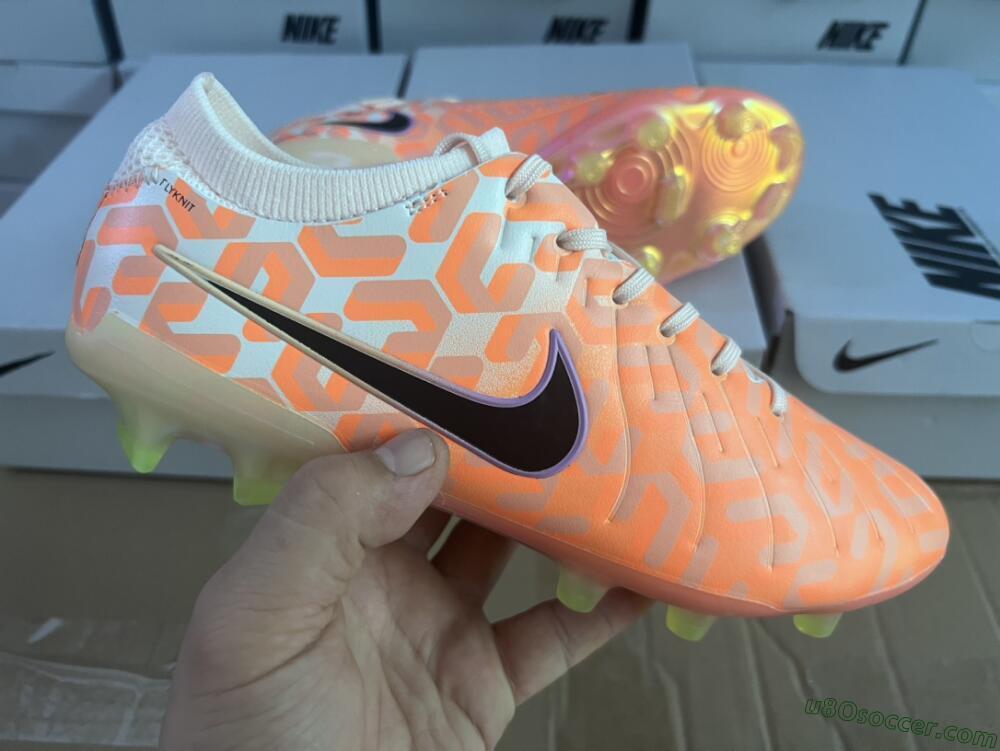 Nike Tiempo Legend 10 Elite FG Firm Ground Soccer Cleats - Pink/Black