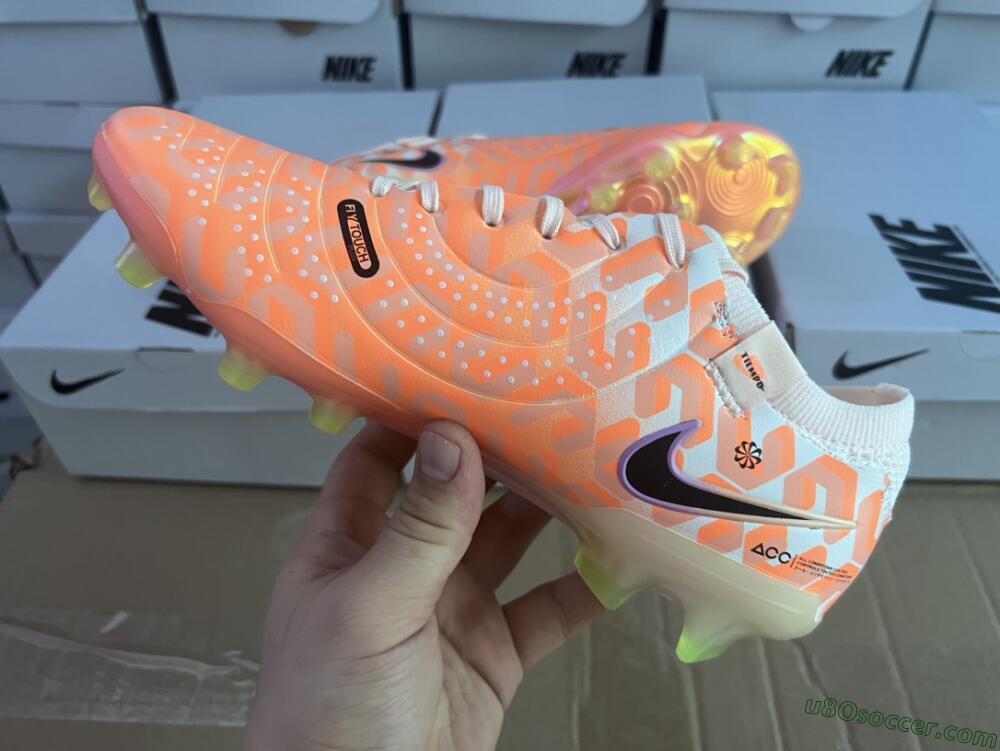 Nike Tiempo Legend 10 Elite FG Firm Ground Soccer Cleats - Pink/Black