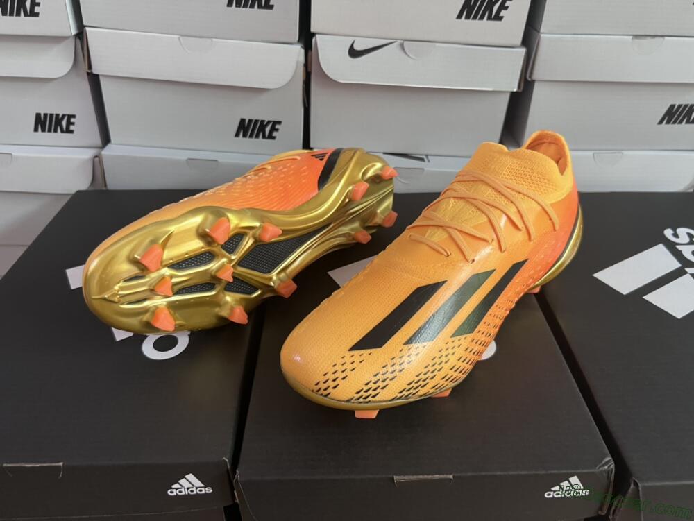 Adidas X Speedportal.1 FG Firm Ground Soccer Cleats - Orange/Black