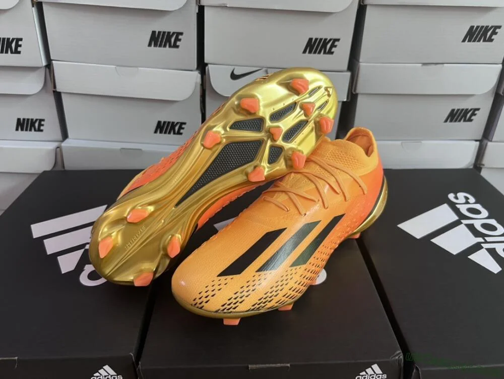 adidas X Speedportal.1 FG オレンジ/ゴールド 30CM adidas X Speedportal.1 FG - Solar Gold/Core Black/Team Solar