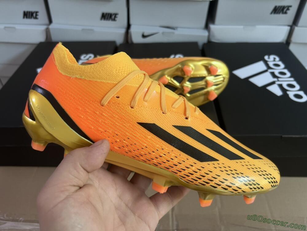 Adidas X Speedportal.1 FG Firm Ground Soccer Cleats - Orange/Black
