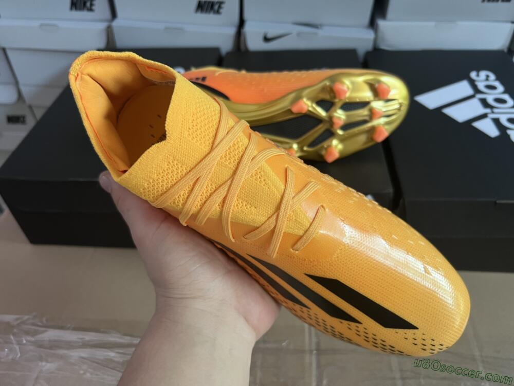 Adidas X Speedportal.1 FG Firm Ground Soccer Cleats - Orange/Black
