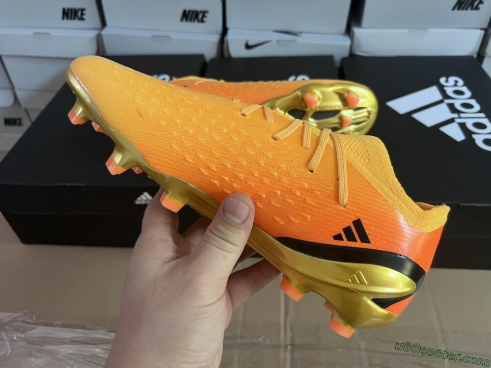 Adidas X Speedportal.1 FG Firm Ground Soccer Cleats - Orange/Black