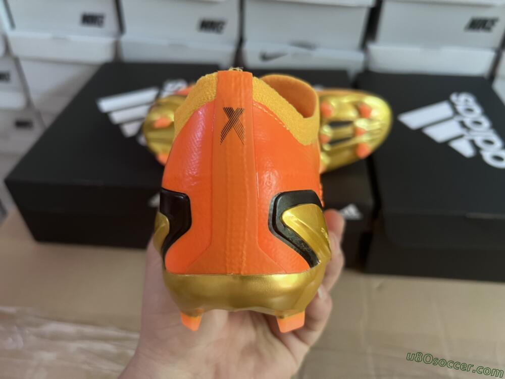 Adidas X Speedportal.1 FG Firm Ground Soccer Cleats - Orange/Black