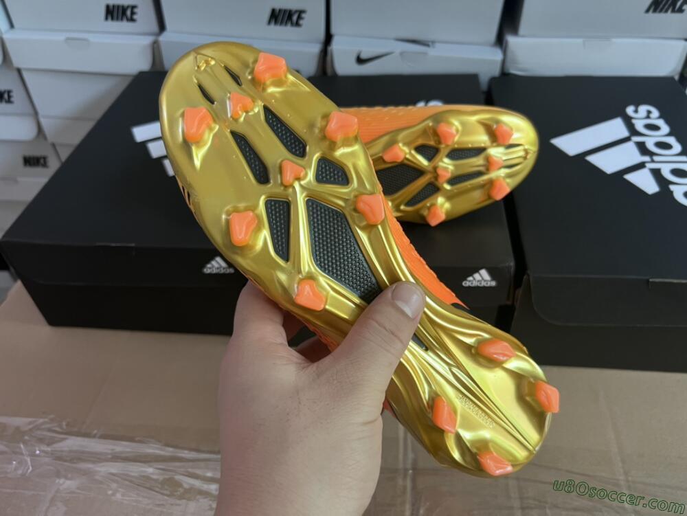 Adidas X Speedportal.1 FG Firm Ground Soccer Cleats - Orange/Black