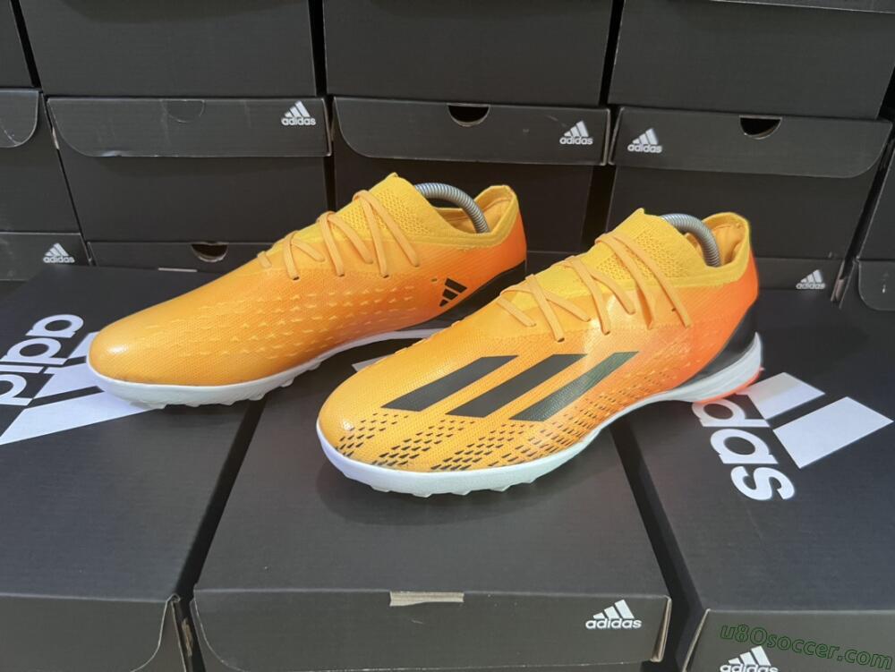 Adidas X Speedportal.3 TF Artificial Turf Soccer Shoes - Orange/Black/White