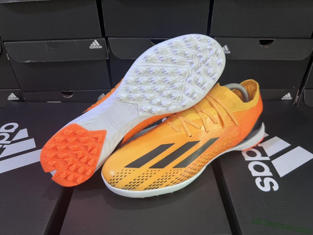 Adidas X Speedportal.3 TF Artificial Turf Soccer Shoes - Orange/Black/White
