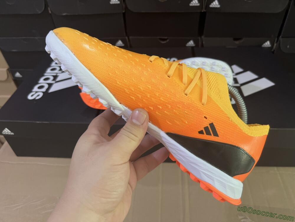 Adidas X Speedportal.3 TF Artificial Turf Soccer Shoes - Orange/Black/White