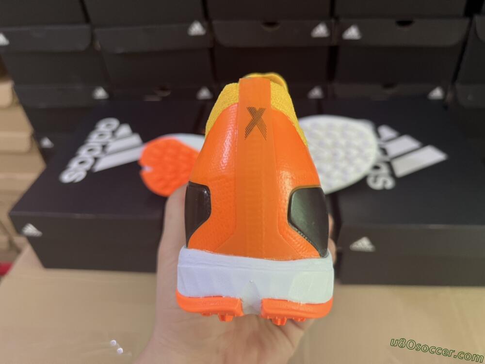 Adidas X Speedportal.3 TF Artificial Turf Soccer Shoes - Orange/Black/White