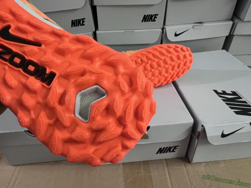 Nike Air Zoom Mercurial Superfly 15 Elite TF Artificial Turf Soccer Shoes - Yellow/Orange/Black