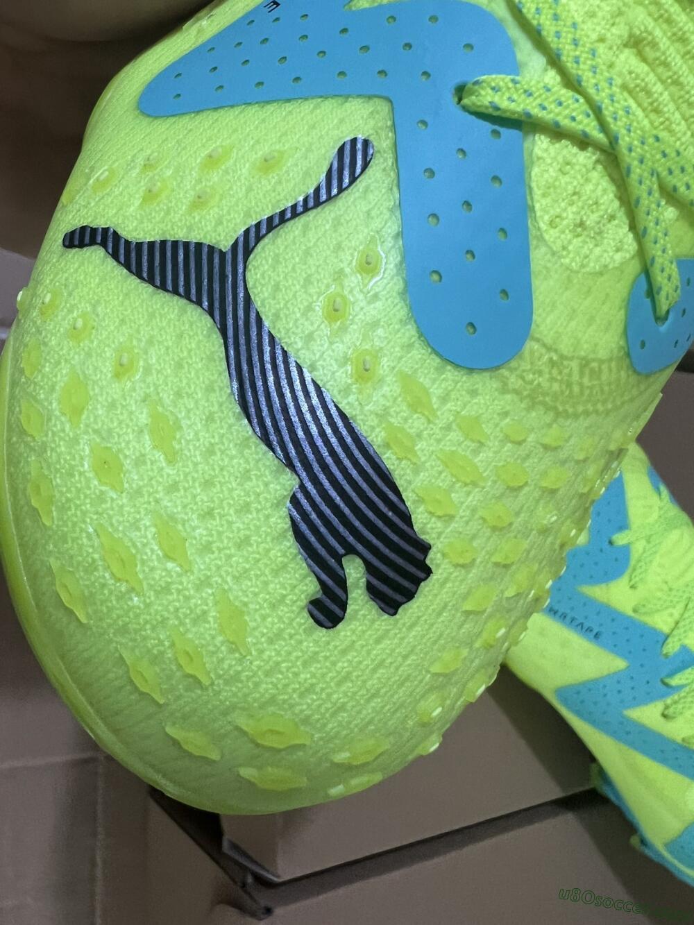 Puma Future Ultimate FG Firm Ground Soccer Cleats - Green/Blue/Black