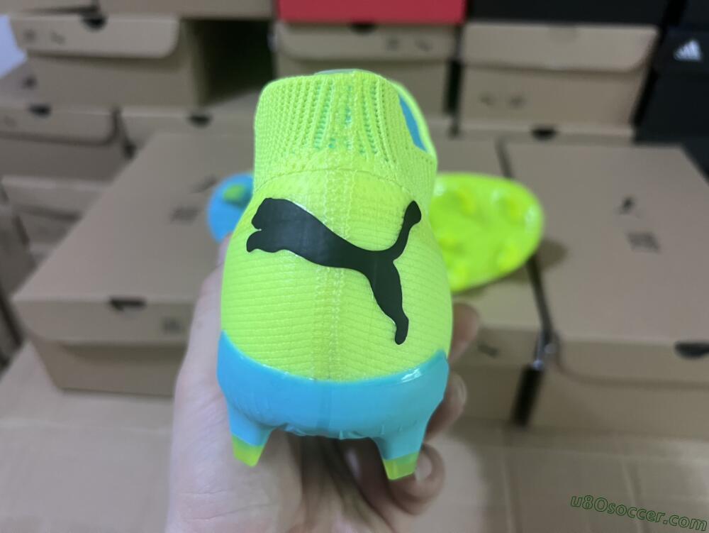 Puma Future Ultimate FG Firm Ground Soccer Cleats - Green/Blue/Black