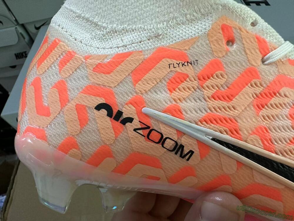 Nike Air Zoom Mercurial Superfly 9 Academy FG Firm Ground Soccer Cleats - Orange/Black/Purple